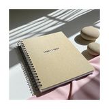 TeknoKapsül Tarihsiz 6 Aylık Günlük Planlayıcı | Spiralli Sert Kapaklı Organizer Not Defteri | 204 Sayfa | 22 x 28,5 cm - -- - Option-1