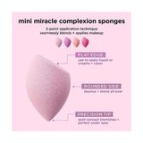TeknoKapsül Techniques Techniques 4 Mini Miracle Complexion Sponges - 4´lü Makyaj Süngeri 1 Paket (1 x 1 Adet)