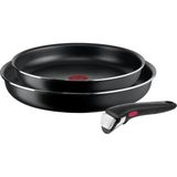 TeknoKapsül Tefal Titanyum Ingenio Simple Cook 1x Küçük Set - 3 Parça