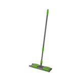 TeknoKapsül Teleskopik Saplı, Mikrofiber Bezli Mop - 140 cm Uzunluktaki Teleskobik Sapi ve 360 Derece Dönebilen Uzayıp Kıslan Sap, Istediğin Bezi Tak Kullan Yedek Bezli Döner Saplı Mandallı Mop (Yeşil) - Option-1 - 001-Renkli