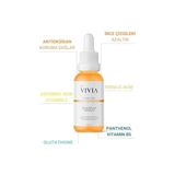 TeknoKapsül The Vivia Leke Karşıtı Aydınlatıcı C Vitamini Serum Glutatyon,%20 Askorbik Asit,%5 Ferulik Asit 30 ml - Option-1