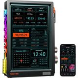 TeknoKapsül Times Frame-10.1 Inç Dijital Resim Çerçevesi Şeffaf IPS Akıllı Linux Os Rgbled Döner Düğme Wifi 64G