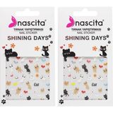 TeknoKapsül Tırnak Stıcker Yapıştırması NASSTICKER0024 2li Paket