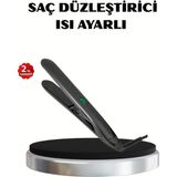 TeknoKapsül Titanyum Kaplamalı Saç Düzleştirici – Nem Koruma Sensörü -