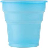 TeknoKapsül TM-BRD-0028 Plastik Meşrubat Bardağı, Mavi - Option-1 - 0 - Siyah