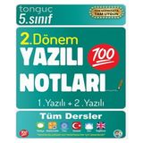 TeknoKapsül Tonguç Akademi 5. Sınıf Yazılı Notları 2. Dönem 1 ve 2. Yazılı