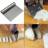TeknoKapsül Toptan Çelik Spatula,metal Hamur Sıyrıcı,pasta Sıyırma Aparatı,hamur Dilimleyici,pasta Pastacılı