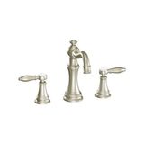 TeknoKapsül TS42108BN Weymouth Two-Handle Arc Banyo Musluk Kiti Without Valve, Fırçalanmış Nikel By