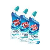 TeknoKapsül Tuvalet Temizleyici Jel Okyanus Esintisi 750 ml (3 Paketi)
