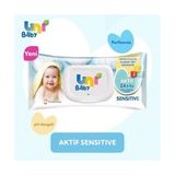 TeknoKapsül Uni Baby Aktif Sensitive Bebek Islak Mendil 24+ Ay 12X90 Adet