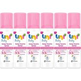 TeknoKapsül Uni Baby Uni Baby Kolay Saç Tarama Spreyi 200ML (6 Lı Set) Zor Taranan Saçlara Özel P09113
