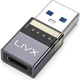 TeknoKapsül USB 3.2 To Type C Çevirici Dönüştürücü Otg 10GBPS 60W Ultra Hızlı Şarj ve Veri Aktarımı Otgdf - 0 - Siyah