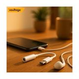 TeknoKapsül Usb-C To 3.5mm Jak Kulaklık Adaptörü - Dijital Dönüştürücü - Tüm Cihazlarla Uyumlu - Siyah - Kompak