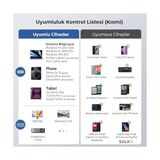 TeknoKapsül Usb-C To HDMI Adaptör 0.2 Metre 4K 60Hz Type-C To HDMI Çevirici Dönüştürücü Kablo Thunderbolt 3/4 U