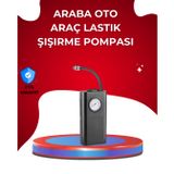 TeknoKapsül USB Şarjlı Kompakt Elektrikli Hava Kompresörü 3000 mAh TD-UCZZZHS255ARAPOMPASI-2