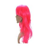 TeknoKapsül Uzun Peruk - Pembe