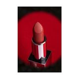 TeknoKapsül Uzun Süre Kalıcı Nemlendirici Pürüzsüz Etkili Yarı Mat Ruj Satin Lipstick 820 Bright Maroon - Mat Siyah