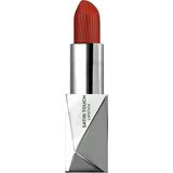 TeknoKapsül Uzun Süre Kalıcı Nemlendirici Pürüzsüz Etkili Yarı Mat Ruj Satin Lipstick 824 Brick Red - Mat Siyah