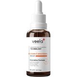 TeknoKapsül Veela Vitamin C Brightening Serum – Leke Karşıtı ve Leke Görünümü Azaltıcı & Aydınlatıcı Cilt Serumu | Liposom Teknolojisi ile Yüksek Stabilite, Anti Aging Effect 30 ml AMZ-B0DJRPCKRT