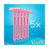 TeknoKapsül Venus Simply Venus 2 Basic Kullan At Kadın Tıraş Bıçağı 5 Adet
