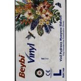 TeknoKapsül Vinyl (Vinil) Eldiven (Temizlik, Gida, Kuaför, Bahçe, Iş Eldiveni) (Large (Büyük))