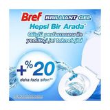 TeknoKapsül Wc Brilliant Jel Buzul Okyanus Kokulu Hepsi 1 Arada 2'li Klozet Temizleme Topu 1 x 2 Adet, Jel Buzu