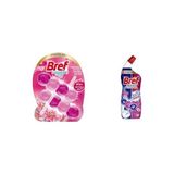 TeknoKapsül Wc Brilliant Tuvalet Temizleme Jel Çiçek Kokulu 2'li (2 x 42 G) Bref Wc Power Aktiv Jel Çiçek Ko