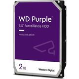 TeknoKapsül Wd Purple, WD23PURZ, 3.5&amp;quot;, 2tb, 256MB, 5400 Rpm, 7/24 Güvenlik, HDD (Türkiye Distribütörü
