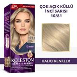 TeknoKapsül Wella Koleston Intense Saç Boyası 10/81 Çok Açık Küllü Inci Sarısı
