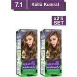 TeknoKapsül Wella Koleston Naturals 7/1 Küllü Kumral Saç Boyası X2 Adet
