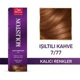 TeknoKapsül Wella Koleston Single Tüp Saç Boyası 7/77 Işıltılı Kahve
