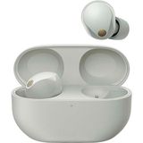 TeknoKapsül WF-1000XM5 Kablosuz Gürültü Önleyici Kulaklık, Bluetooth, Kulak Içi Kulaklık, Mikrofon, 24 Saate Kadar Pil Ömrü, Hızlı Şarj Fonksiyonu, Ipx4, Ios ve Uyumlu, Gümüş, Küçük - -- - Option-1