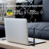 TeknoKapsül Wi-Fi 5 USB Adaptör, AC600 Mbps Hız ve 5dBi Anten ile Yüksek Performans BZ-MFSTP4KILU3614GQ