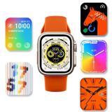 TeknoKapsül Ws28 Ultra 49mm Siri Tansiyon Ateş Nabız Ölçer Akıllı Saat LS-3445-1457