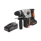 TeknoKapsül WX380.9C 20VOLT 2.0AH. 2.2j Li-Ion Tek Akülü Şarjlı Profesyonel Sds-Plus Pnömatik Kırıcı/delici - Option-1
