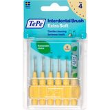 TeknoKapsül X-Soft 0.7 mm - Sarı Diş Arayüz Fırçası (1x 6 Adet) - 02-Sarı