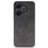 TeknoKapsül Xiaomi Redmi 13 4g Kılıf Aras Deri Kapak - Siyah MP-K4451