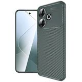 TeknoKapsül Xiaomi Redmi 13 4g Kılıf Auto Focus Karbon Kapak - Koyu Yeşil MP-K4547