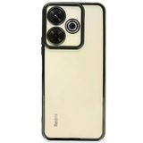 TeknoKapsül Xiaomi Redmi 13 4G Uyumlu Kılıf Lensli Silikon - Yeşil BZ-8683140691660