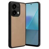 TeknoKapsül Xiaomi Redmi Note 13 4G Uyumlu Kılıf Aras Deri Kapak - Pudra BZ-8683140837235