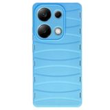 TeknoKapsül Xiaomi Redmi Note 13 Pro 4g Kılıf Bibercas Silikon Kapak - Mavi MP-K4439