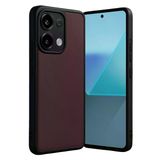 TeknoKapsül Xiaomi Redmi Note 13 Pro 4G Uyumlu Kılıf Aras Deri Kapak - Bordo BZ-8683140837129