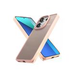 TeknoKapsül Xiaomi Redmi Note 13 Pro 4G Uyumlu Kılıf Elegant Kapak - Pudra BZ-8683140675172