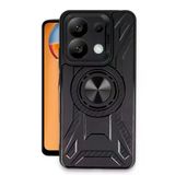 TeknoKapsül Xiaomi Redmi Note 13 Pro 5G Uyumlu Kılıf Lincoln Silikon - Siyah BZ-8683140749507
