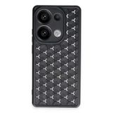 TeknoKapsül Xiaomi Redmi Note 13 Pro 5G Uyumlu Kılıf Petek Silikon Kapak - Siyah BZ-8683140723439