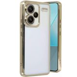 TeknoKapsül Xiaomi Redmi Note 13 Pro Plus Uyumlu Kılıf Lensli Silikon - Gold BZ-8683140838768