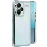 TeknoKapsül Xiaomi Redmi Note 13 Pro Plus Uyumlu Kılıf Lensli Silikon - Gümüş BZ-8683140838775