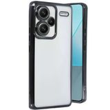 TeknoKapsül Xiaomi Redmi Note 13 Pro Plus Uyumlu Kılıf Lensli Silikon - Siyah BZ-8683140838751