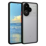 TeknoKapsül Xiaomi Redmi Note 13 Pro Plus Uyumlu Kılıf Montreal Silikon Kapak - Siyah BZ-8683140826161
