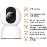TeknoKapsül Xiaomi Smart Camera C400 2.5k 360 Akıllı Güvenlik Kamerası (Xiaomi Türkiye Garantili)